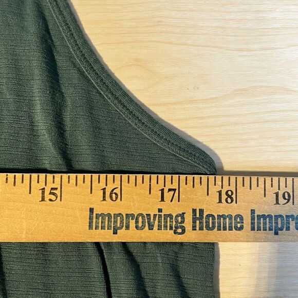 Womens All In Motion Green Athletic Tank Top Workout Large Pilates Yoga - Picture 5 of 7